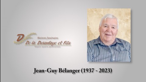 Jean-Guy Bélanger (1937 - 2023)