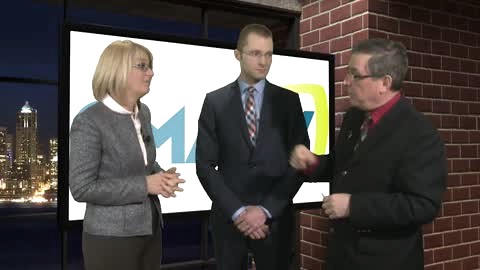 Sonia Godbout, Directrice générale de la Chambre de commerce de Montmagny et Philippe Gamache, Président de la Chambre de commerce de Montmagny et associé chez Malette