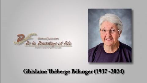 Ghislaine Théberge Bélanger (1937 -2024)