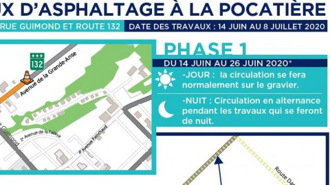 Fermeture de route et travaux de nuit à La Pocatière