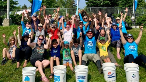 Un geste pour le fleuve : grande corvée citoyenne à Montmagny 