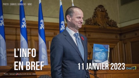 L'Info en bref du 11 janvier 2023