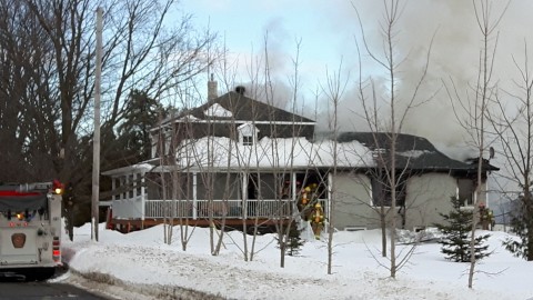 Incendie à Cap-Saint-Ignace