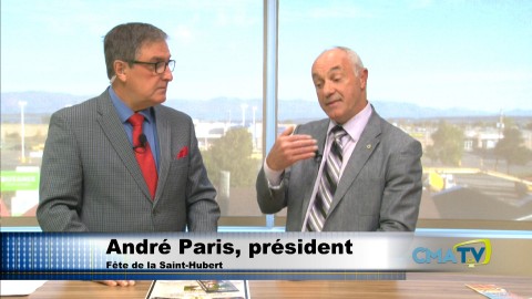 Entrevue - André Paris, président de la Fête de la Saint-Hubert - 5 octobre 2018