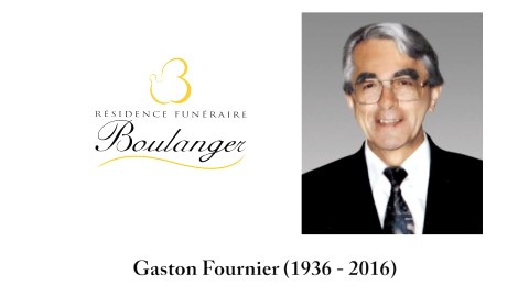 Gaston Fournier (1936 - 2016) 