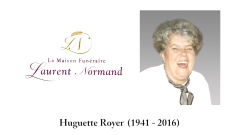 Huguette Royer (1941 - 2016)