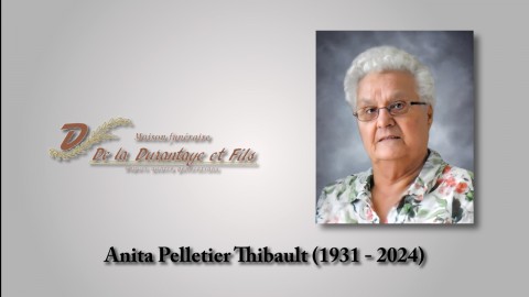 Anita Pelletier Thibault (1931 - 2024)