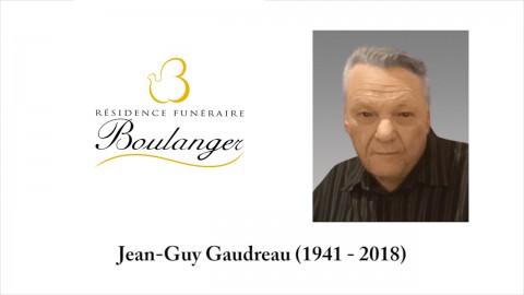 Jean-Guy Gaudreau (1941 - 2018)