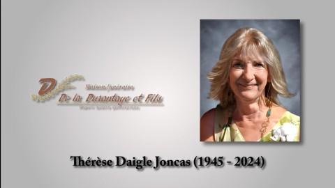 Thérèse Daigle Joncas (1945 - 2024)