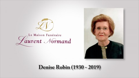 Denise Robin (1930 - 2019)