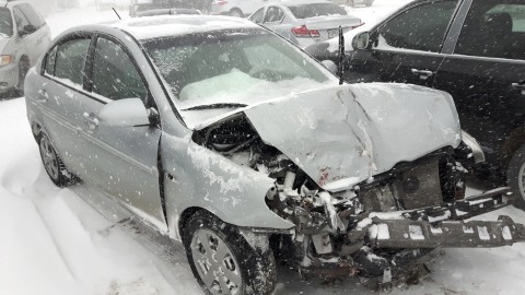 Accident avec blessés mineurs sur la Montée de la Rivière-du-Sud