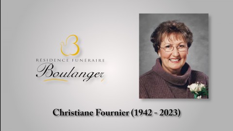 Christiane Fournier (1942 - 2023)