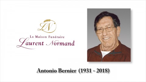 Antonio Bernier (1931 - 2018)