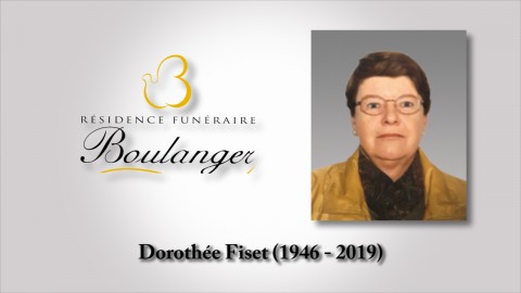 Dorothée Fiset (1946 - 2019)