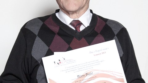 Réjean Boulet nommé bénévole coup de cur de l'année