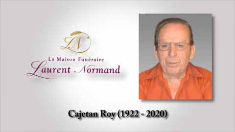 Cajetan Roy (1922 - 2020)