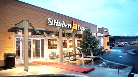 OUVERTURE OFFICIELLE DU ST-HUBERT EXPRESS À MONTMAGNY