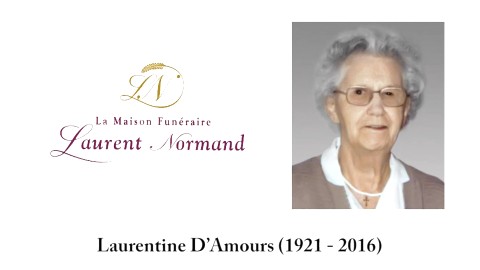 Laurentine D'Amours (1921 - 2016)
