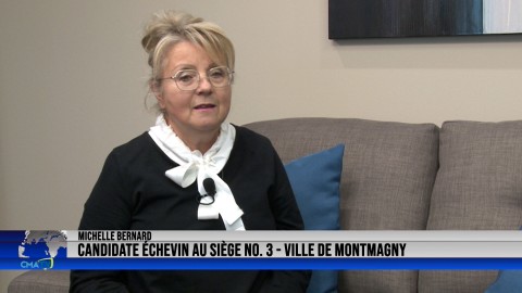 Entrevue - Michelle Bernard, candidate au siège no. 3 de la Ville de Montmagny - 28 octobre 2021