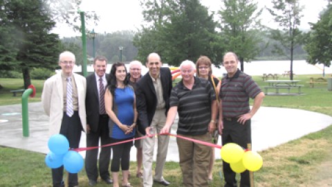 Fonds d'amélioration de l'infrastructure communautaire - Inauguration des installations de l'Éco-Parc des Etchemins 