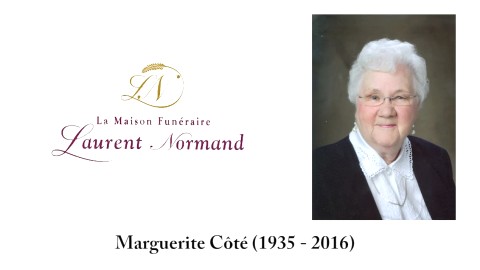 Marguerite Côté (1935 - 2016)