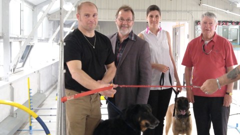 Inauguration de l’entreprise Éducateur Canin Québec de La Pocatière