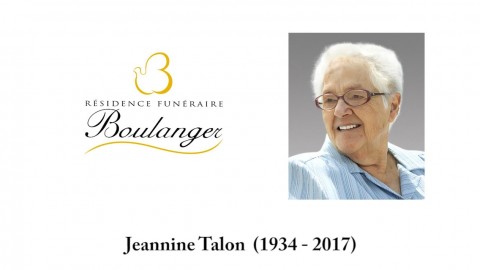 Jeannine Talon (1934 - 2017) 