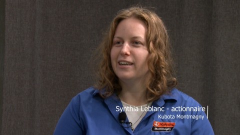 	            	Entrevue - Synthia Leblanc, actionnaire de Kubota Montmagny - 8 mars 2024	            