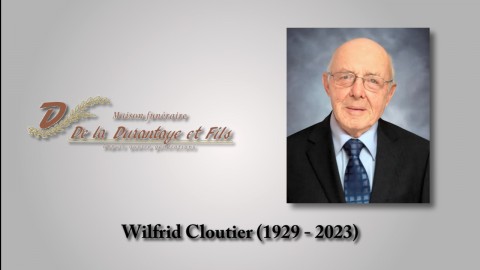 Wilfrid Cloutier (1929 - 2023)