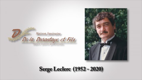 Serge Leclerc (1952 - 2020)
