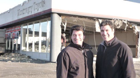 LES TRAVAUX D'AGRANDISSEMENTS ONT DÉBUTÉ CHEZ MONTMAGNY TOYOTA