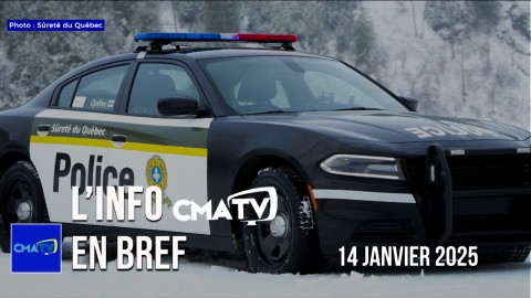 	            	L'Info CMATV en bref du 14 janvier 2025	            