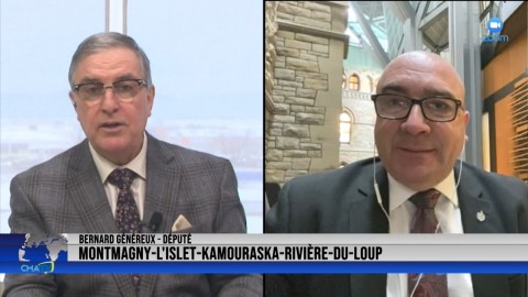 Entrevue - Bernard Généreux, député de Montmagny-L'Islet-Kam.-Riv. du Loup - 2 mars 2022