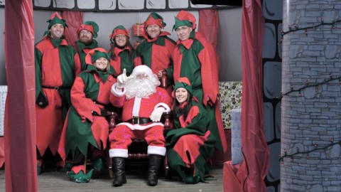 VISITE APPRÉCIÉE DU PÈRE NOËL AU PARC SAINT-NICOLAS