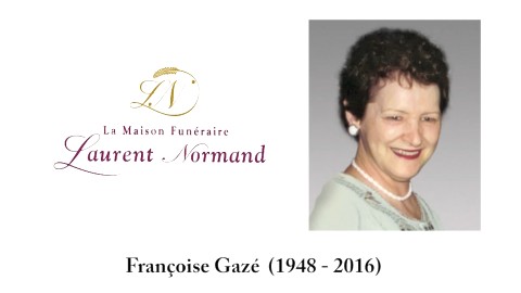 Françoise Gazé (1948 - 2016)