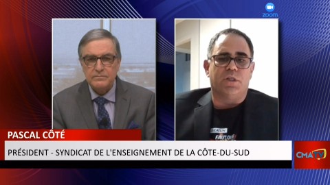 Entrevue - Pascal Côté, Président du Syndicat de l'enseignement de la Côte-du-Sud - 2 février 2021