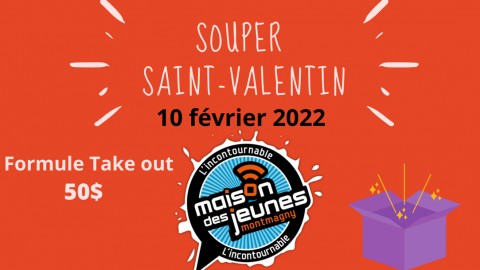 Une boîte à lunch pour la Saint-Valentin au profit de la Maison des jeunes de Montmagny