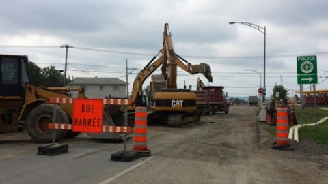 Des travaux majeurs au centre-ville cet été à Montmagny