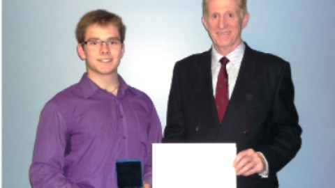 Remise de la Médaille académique du Gouverneur général 2013-2014 à Bon Pasteur de l'Islet