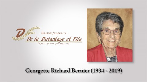 Georgette Richard Bernier (1934 - 2019)