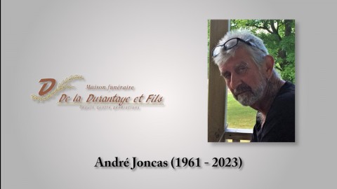 André Joncas (1961 - 2023)