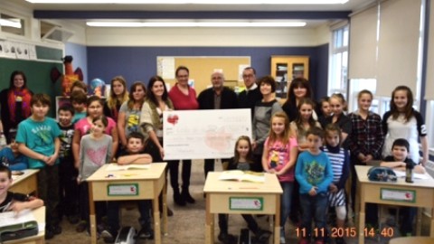 L'école primaire de Saint-Just-de-Bretenières fait l'acquisition de pédaliers