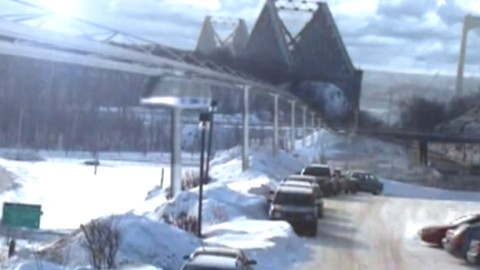 Conférence sur un projet de monorails suspendus électriques