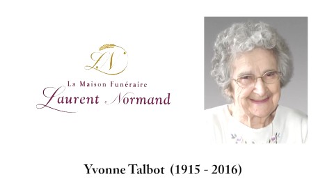 Yvonne Talbot (1915 - 2016)