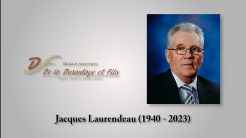 Jacques Laurendeau (1940 - 2023)