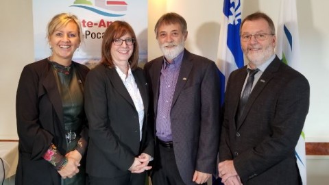 Marie-Eve Proulx annonce près de 8,7 M$ à la municipalité de Sainte-Anne-de-la-Pocatière 