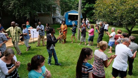 Une fête aux couleurs africaines à Cap-Saint-Ignace