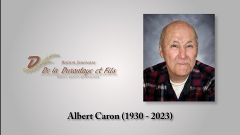Albert Caron (1930 - 2023)
