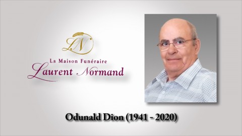 Odunald Dion (1941 - 2020)