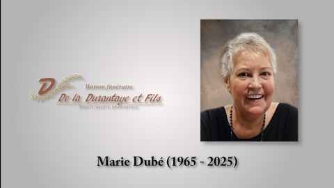 Marie Dubé (1965 - 2025)